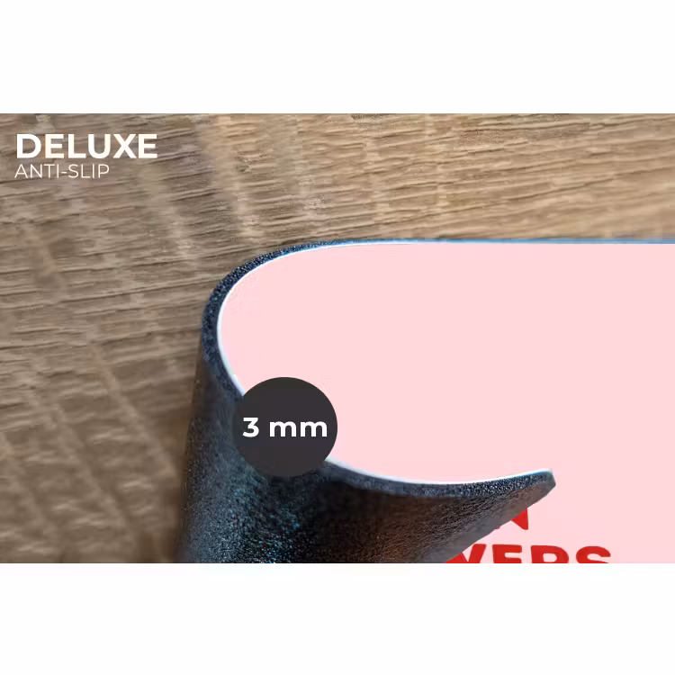 Placemat - 6 stuks - No rain no flowers - Minimalistisch - Roze - Bloem — 4