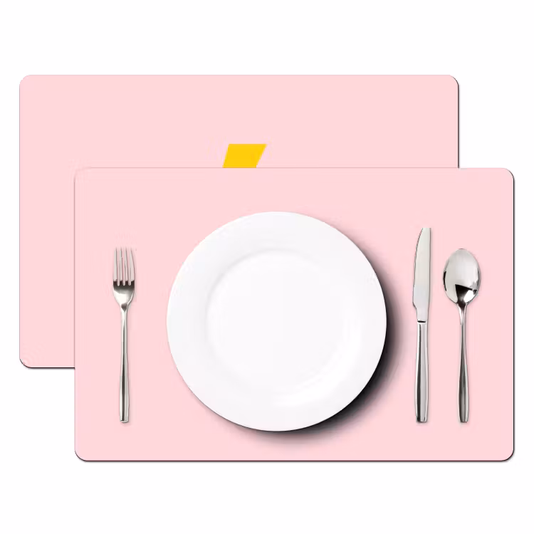 Placemat - 6 stuks - Why not - Bliksem - Roze — 2