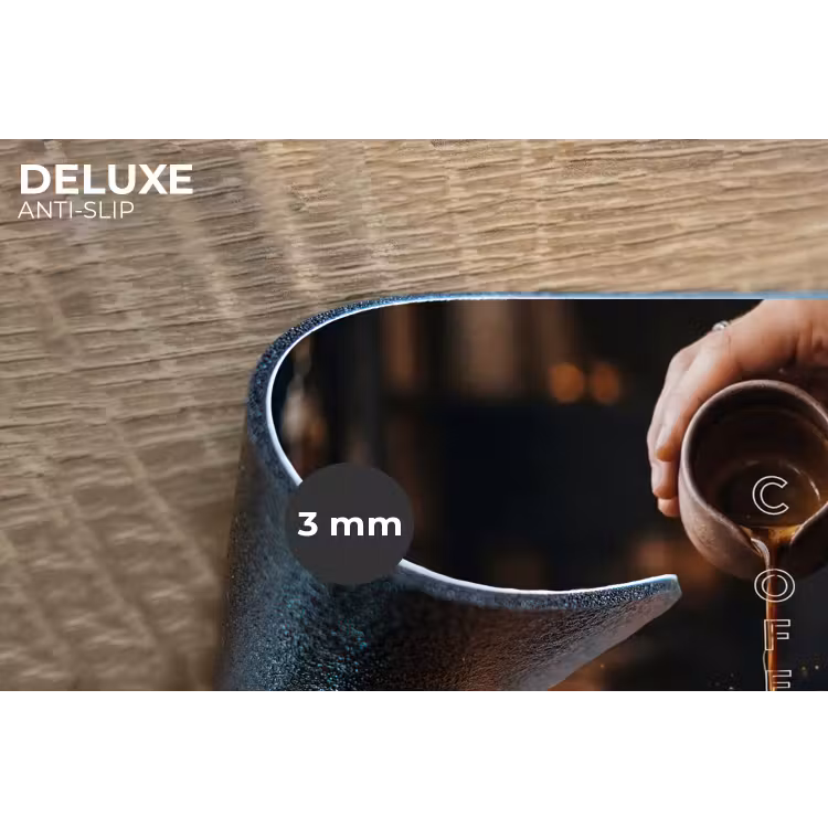Placemat - 6 stuks - Espresso - Melk - Café — 4