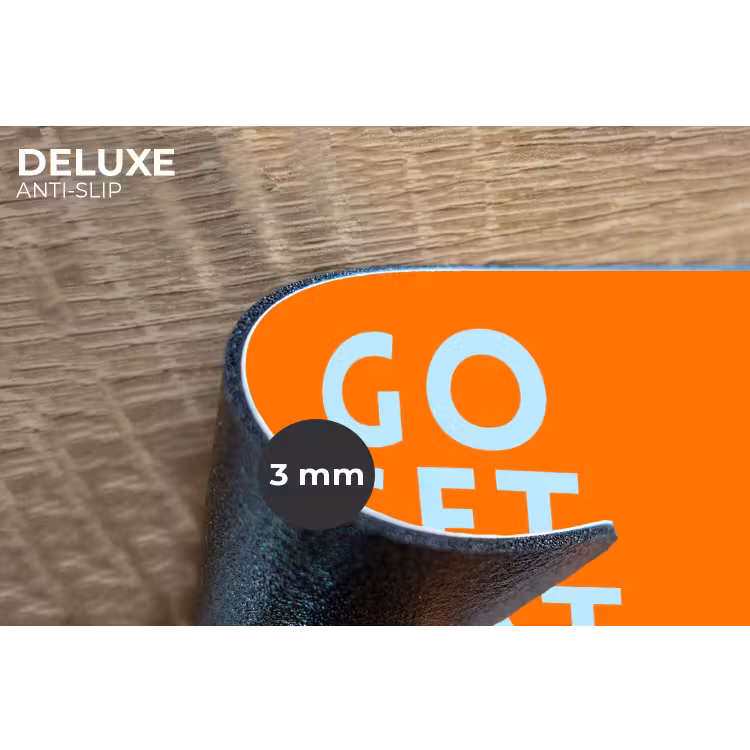 Placemat - 6 stuks - Oranje - Blauw - Go get that dream — 4
