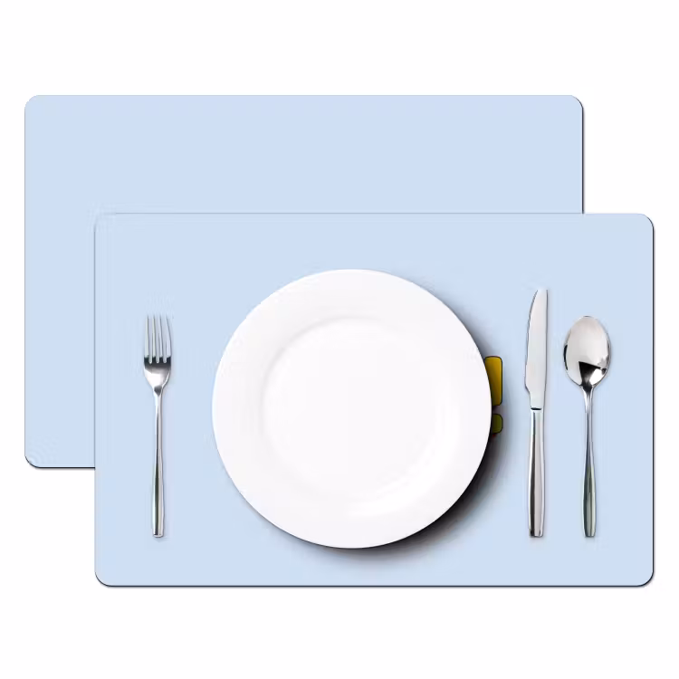 Placemat - 6 stuks - Fijn - Geel - Oranje — 2