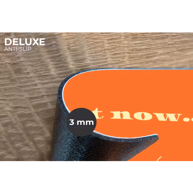 Placemat - 6 stuks - If not now then when - Oranje - Geel - Levendig — 4