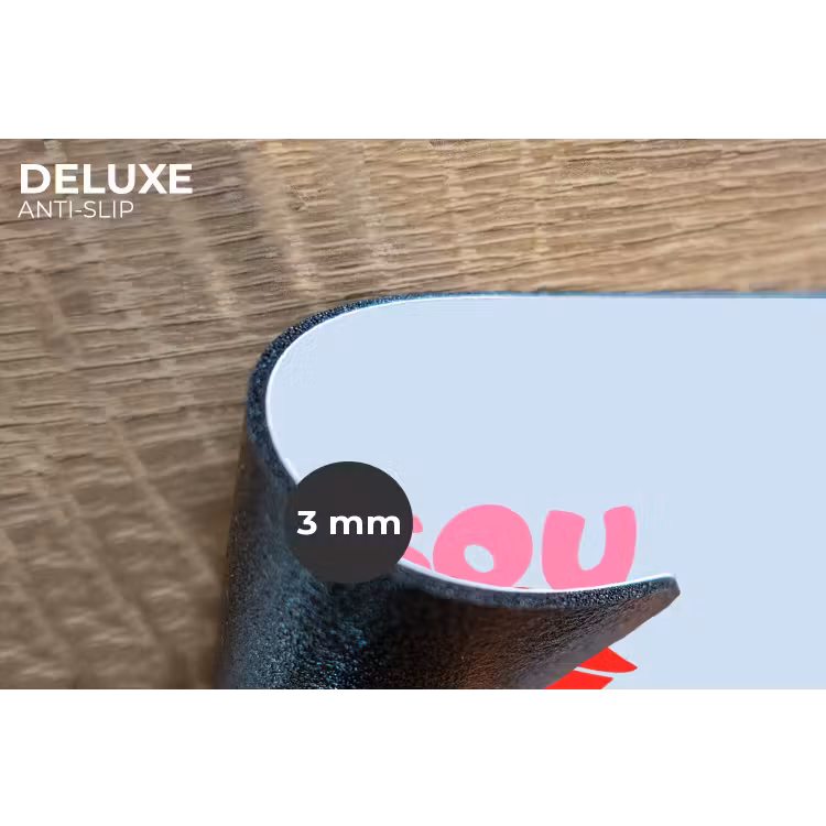 Placemat - 6 stuks - Lippen - Bisou - Blauw — 4