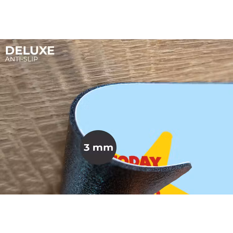 Placemat - 6 stuks - Ster - Today is a good day - Blauw — 4