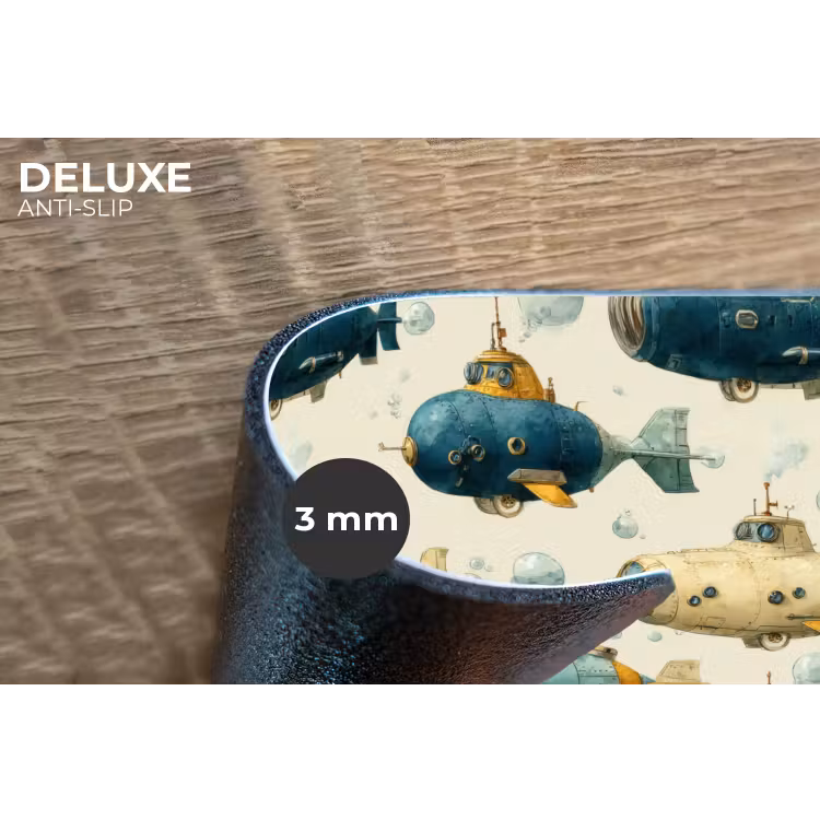 Placemat - 6 stuks - Duikboot - Fantasie - Kleurrijk — 4