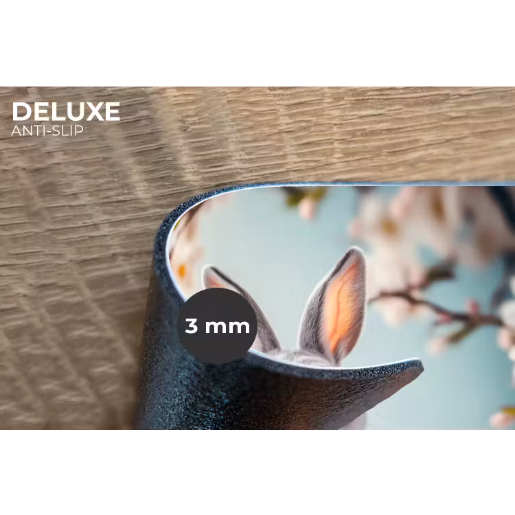 Placemat - 6 stuks - Konijn - Eieren - Mand — 4