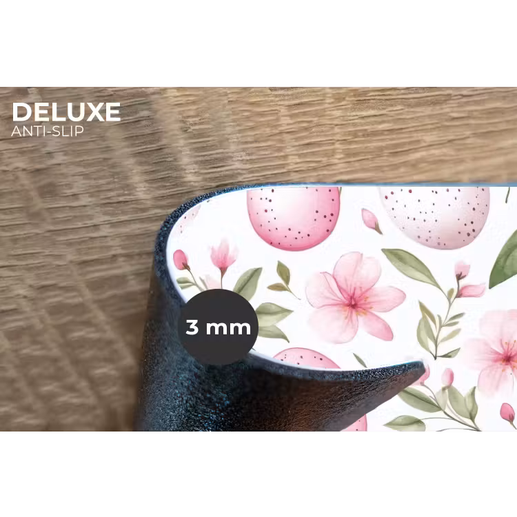 Placemat - 6 stuks - Patroon - Eieren - Roze - Pasen — 4