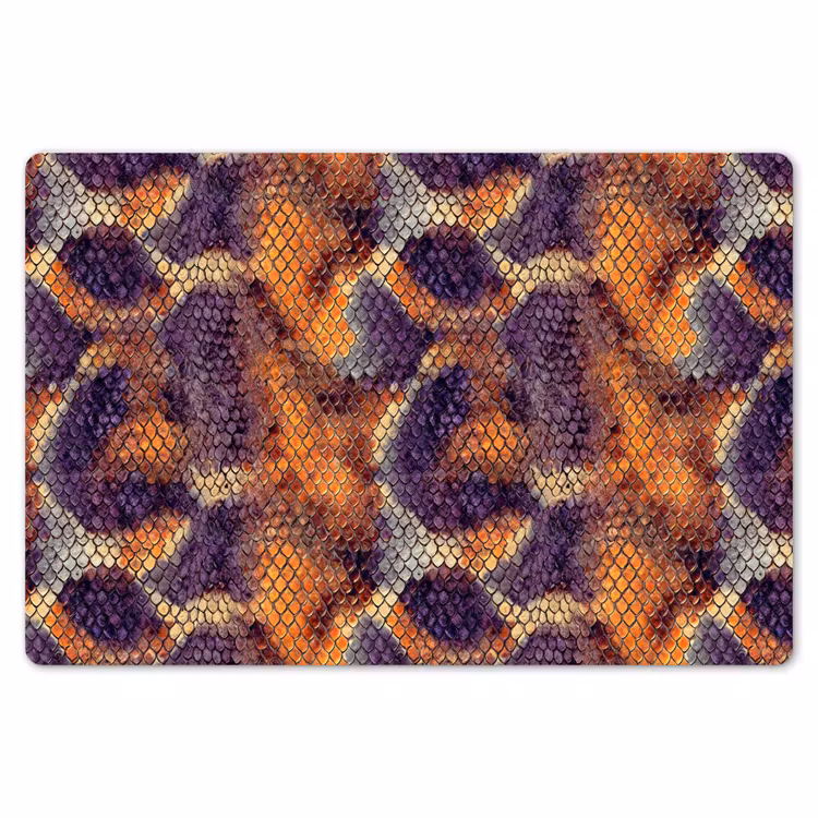 Placemat - 6 stuks - Slang - Kleurrijk - Schubben — 7