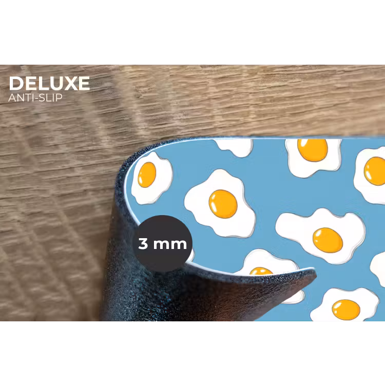 Placemat - 6 stuks - Eieren - Dooiers - Blauw — 4
