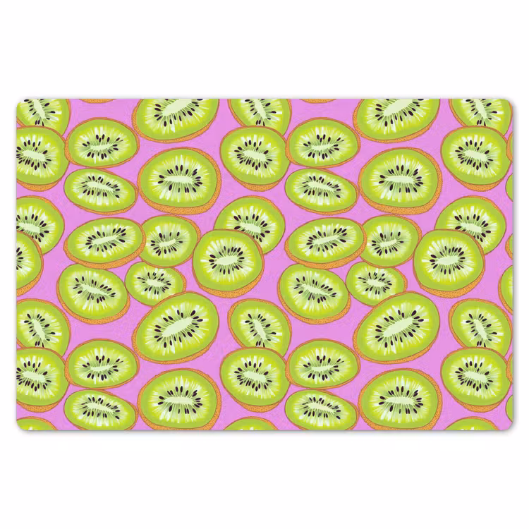 Placemat - 6 stuks - Kiwi - Speels - Groen — 7