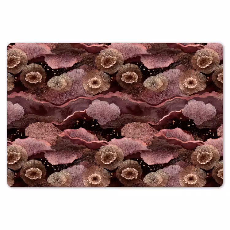 Placemat - 6 stuks - Koraal - Organisch - Roze — 7