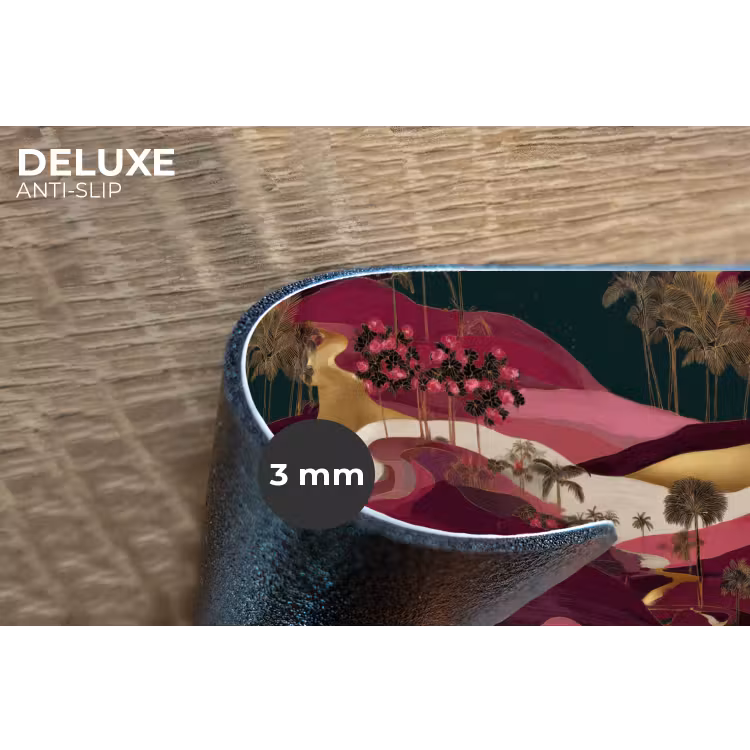 Placemat - 6 stuks - Magisch - Palmbomen - Goud — 4