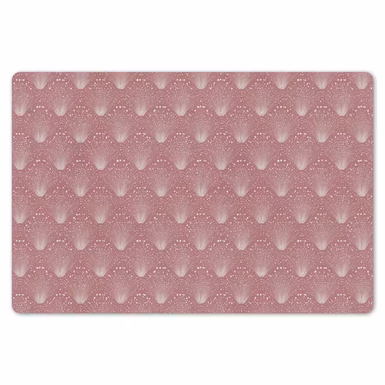 Placemat - 6 stuks - Trendy - Patroon - Roze — 7