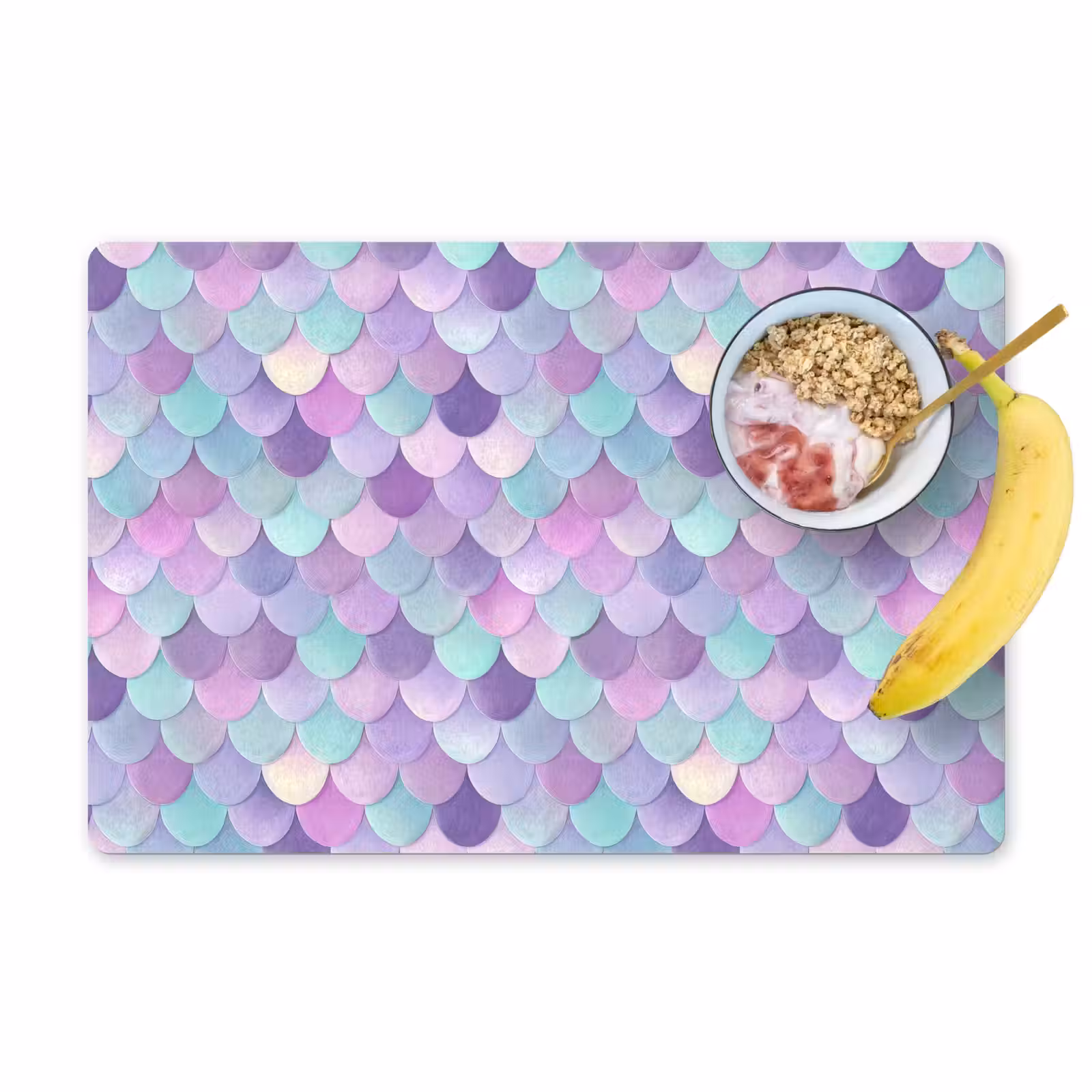 Placemat - 6 stuks - Dromerig - Zeemeermin - Pastel — 1