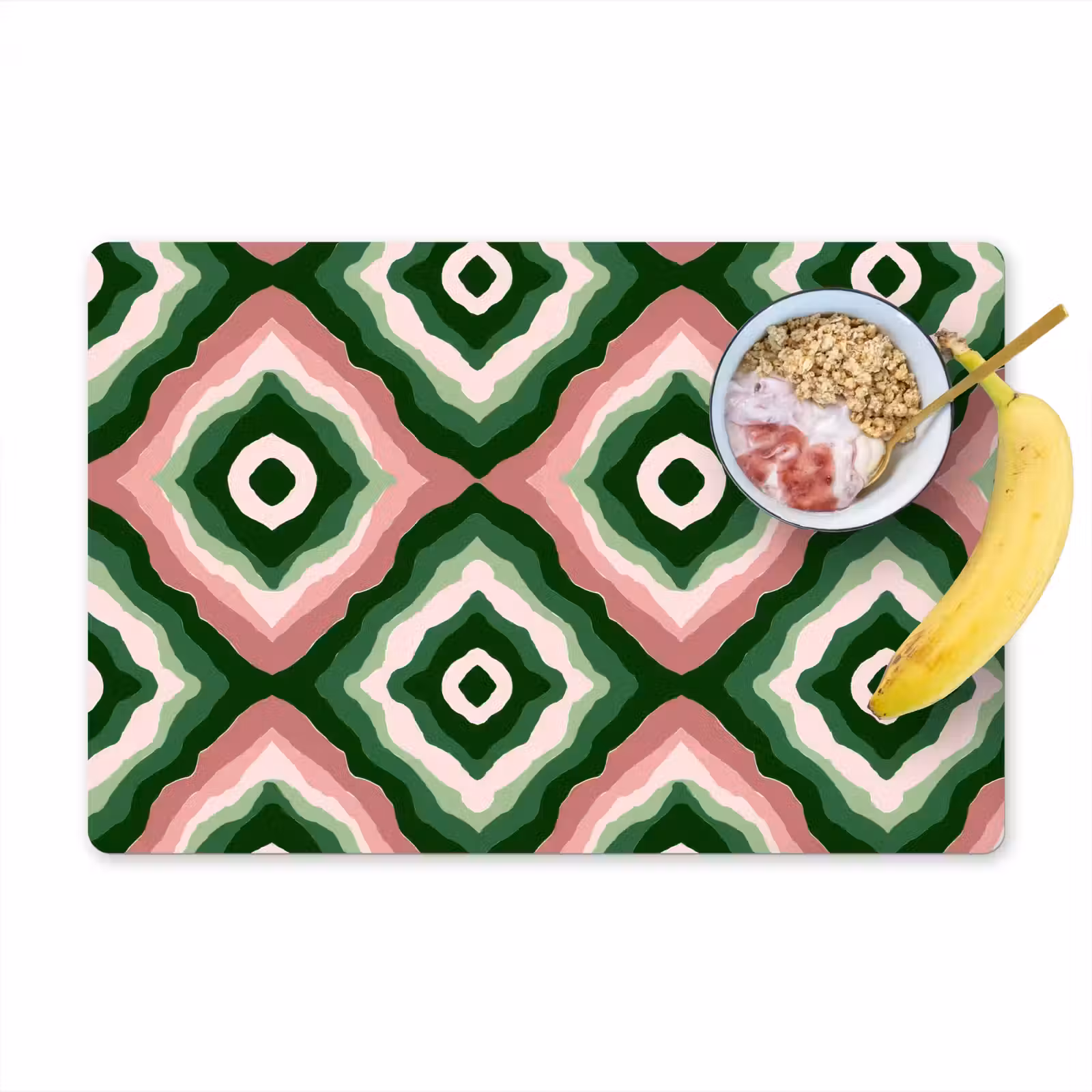 Placemat - 6 stuks - Ontwerp - Organisch - Kleurrijk — 1