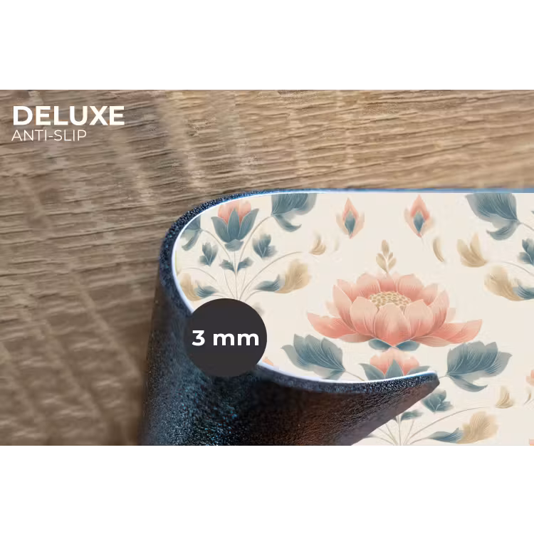 Placemat - 6 stuks - Lotus - Bloemen - Roze — 4
