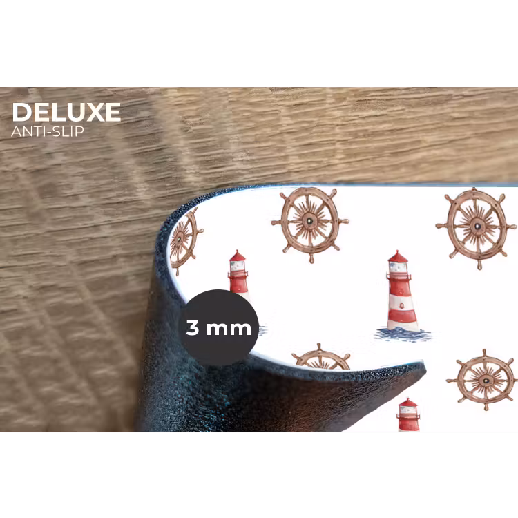 Placemat - 6 stuks - Nautisch - Klassiek - Rood — 4
