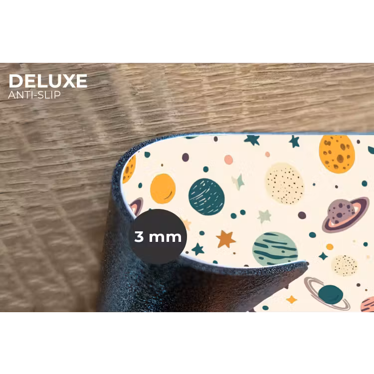 Placemat - 6 stuks - Planeten - Retro - Kleurrijk — 4