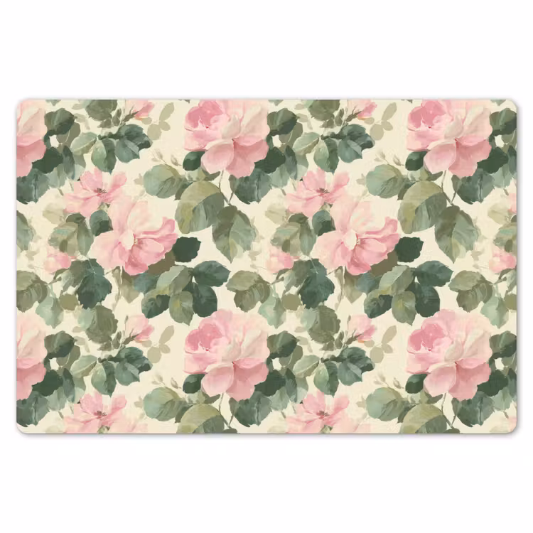 Placemat - 6 stuks - Rozen - Botanisch - Roze — 7