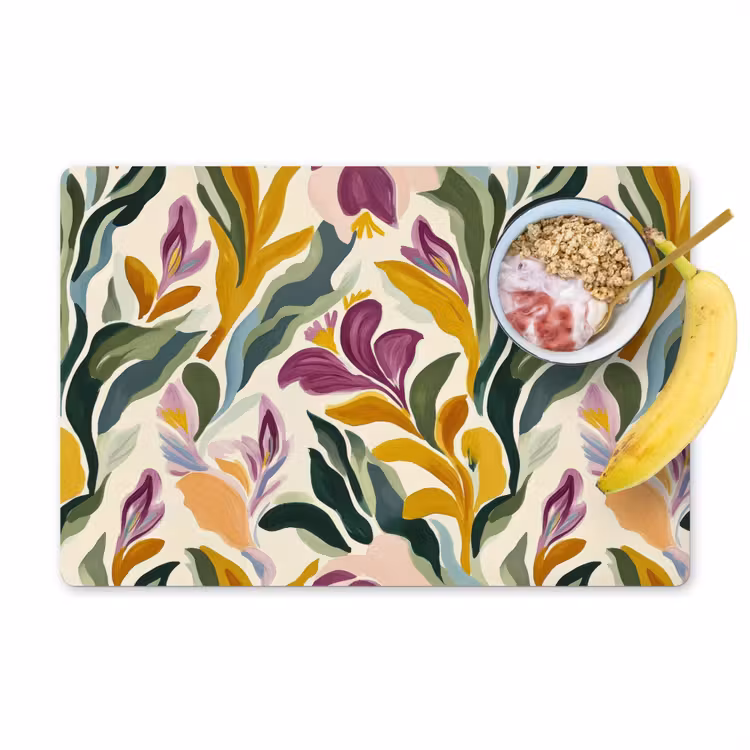 Placemat - 6 stuks - Modern - Abstract - Kleurrijk — 1