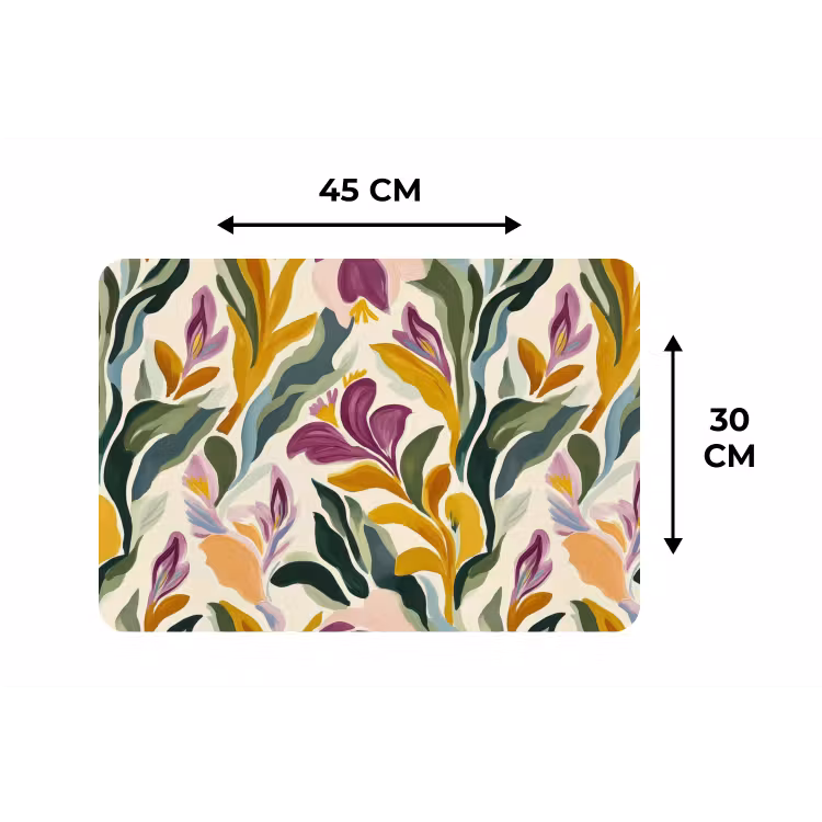 Placemat - 6 stuks - Modern - Abstract - Kleurrijk — 3