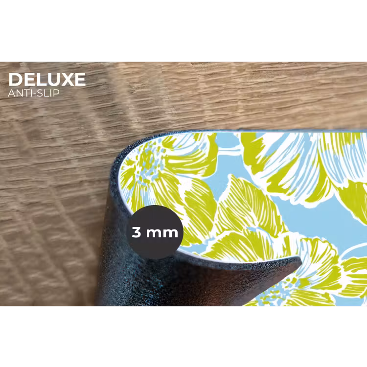 Placemat - 6 stuks - Modern - Bloemen - Groen — 4