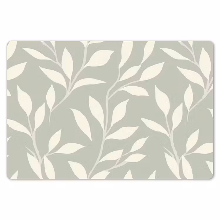 Placemat - 6 stuks - Minimalistisch - Patroon - Groen — 7