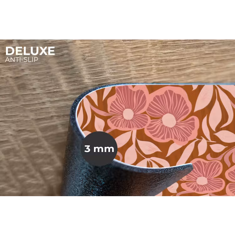 Placemat - 6 stuks - Sfeer - Bloemen - Roze — 4