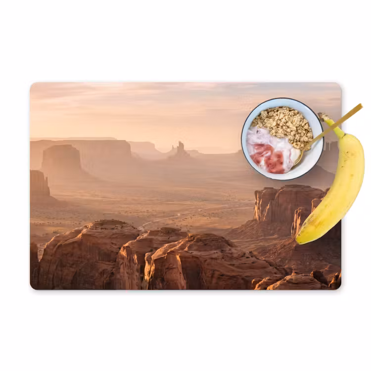 Placemat - 6 stuks - Woestijn - Landschap - Natuur — 1