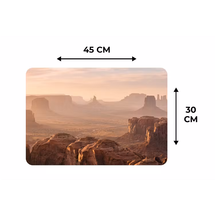 Placemat - 6 stuks - Woestijn - Landschap - Natuur — 3