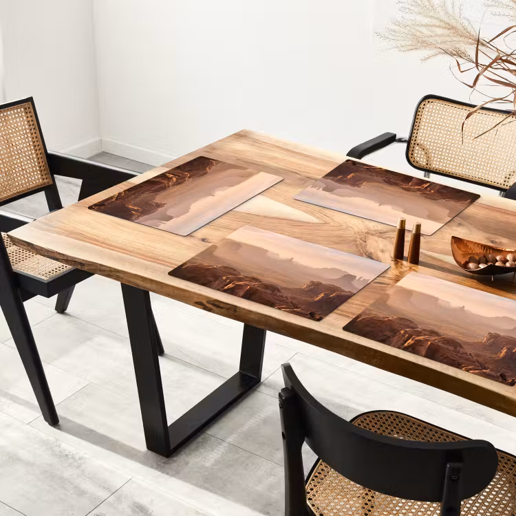 Placemat - 6 stuks - Woestijn - Landschap - Natuur — 5