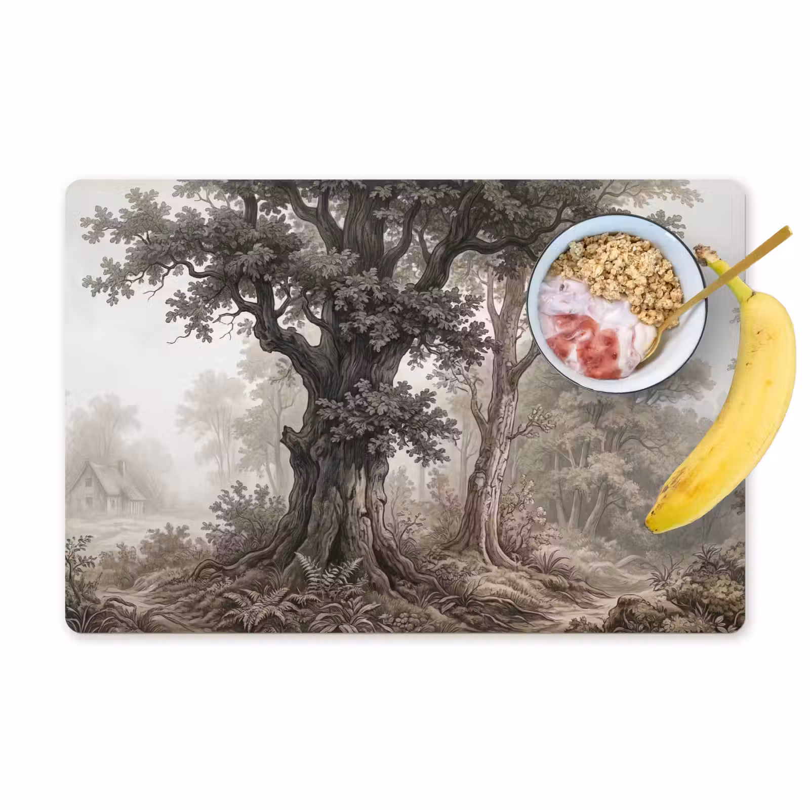 Placemat - 6 stuks - Natuur - Bos - Eik — 1