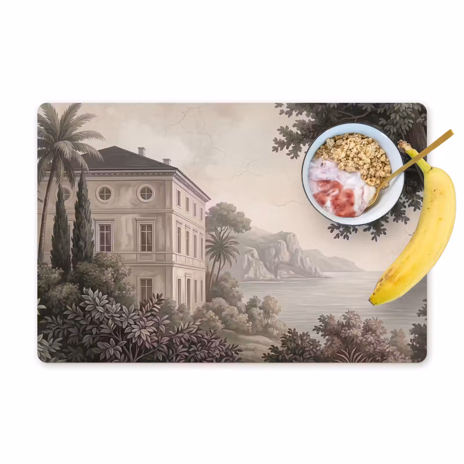 Placemat - 6 stuks - Zee - Villa - Beige — 1