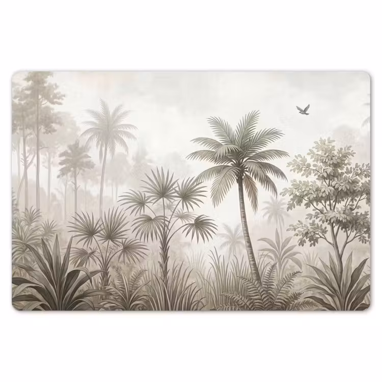 Placemat - 6 stuks - Jungle - Palmbomen - Natuur — 7