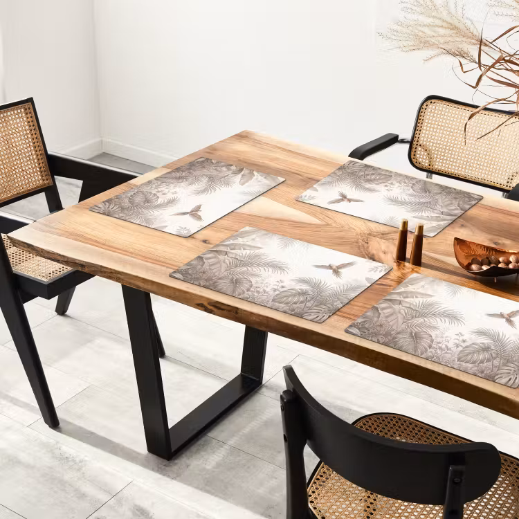 Placemat - 6 stuks - Papagaai - Jungle - Tropisch — 5