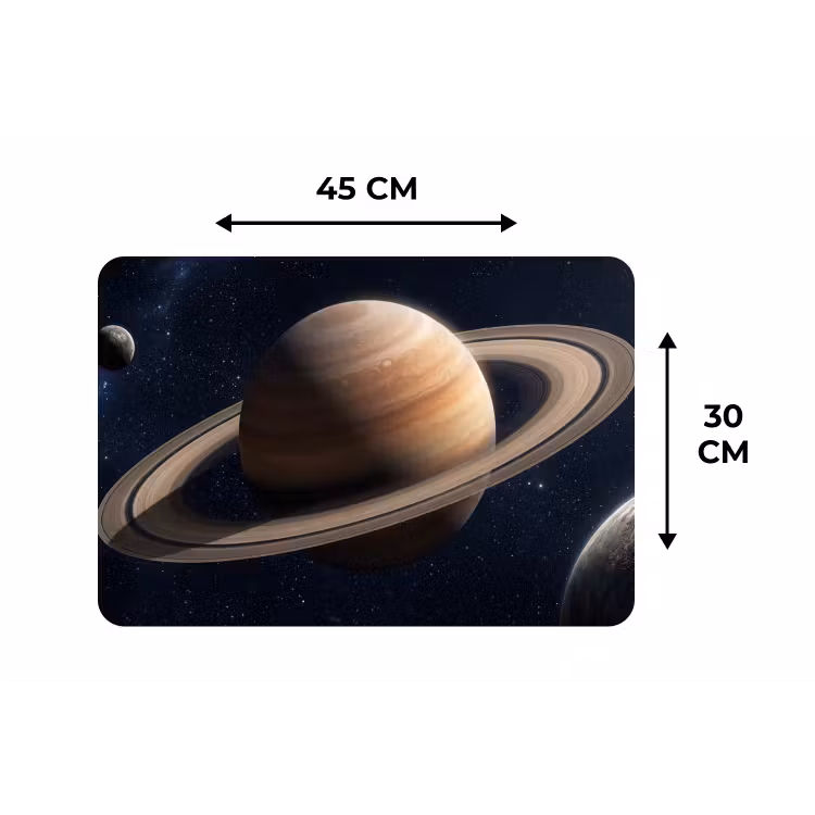 Placemat - 6 stuks - Planeten - Saturnus - Ruimte — 3