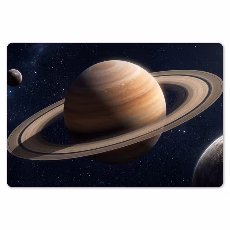 Placemat - 6 stuks - Planeten - Saturnus - Ruimte — 7