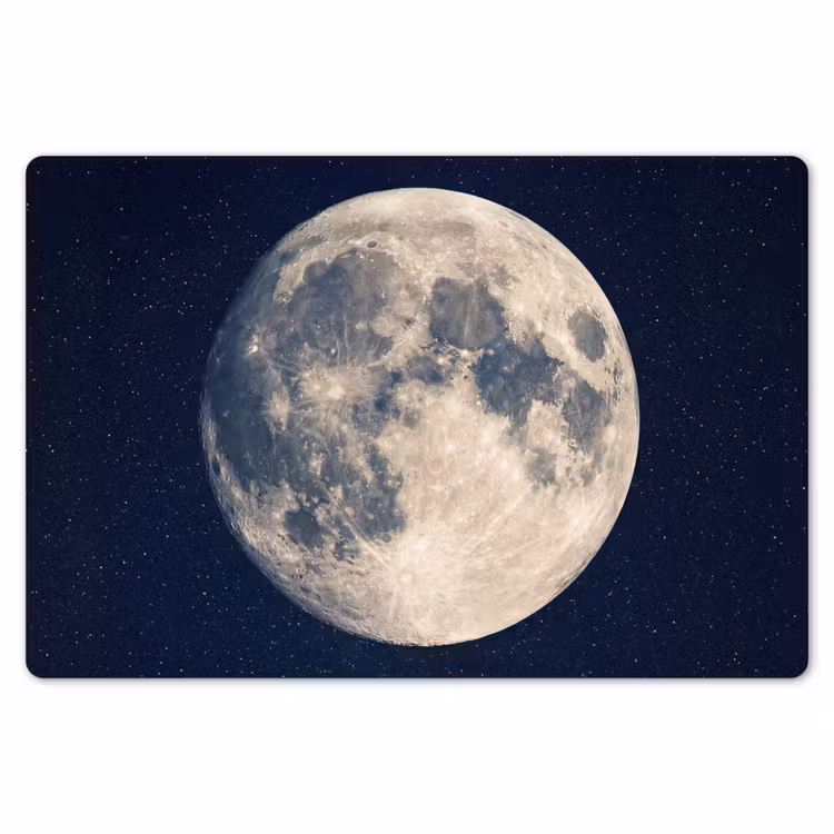Placemat - 6 stuks - Ruimte - Maan - Kosmos — 7