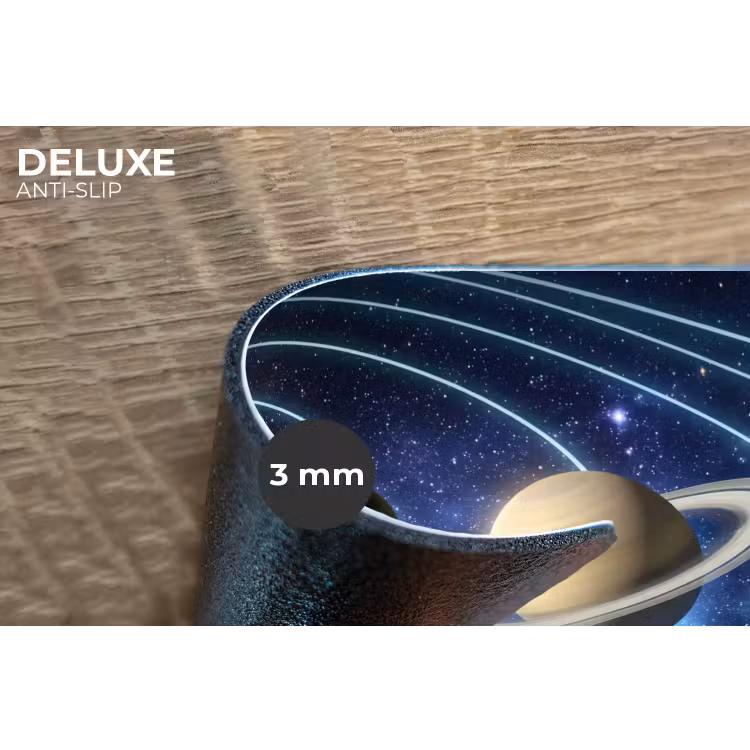 Placemat - 6 stuks - Ruimte - Zonnestelsel - Blauw — 4