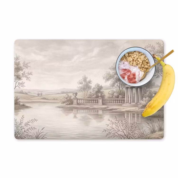 Placemat - 6 stuks - Terras - Water - Natuur - Landschap — 1