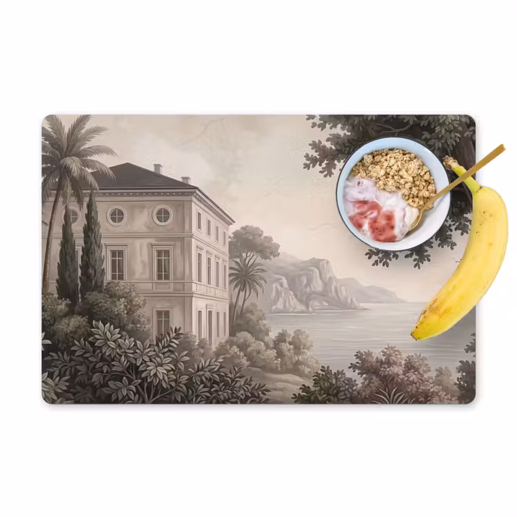 Placemat - 6 stuks - Zee - Villa - Beige — 1