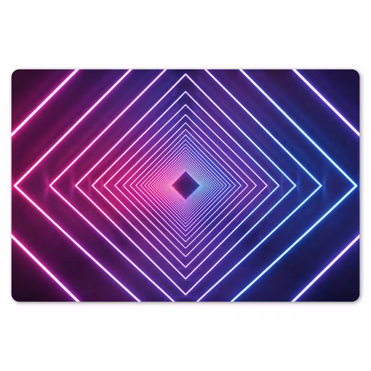 Placemat - 6 stuks - Driedimensionaal - Tunnel - Ruimte — 7
