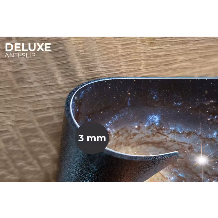 Placemat - 6 stuks - Kosmos - Sterrenstelsel - Donker — 4