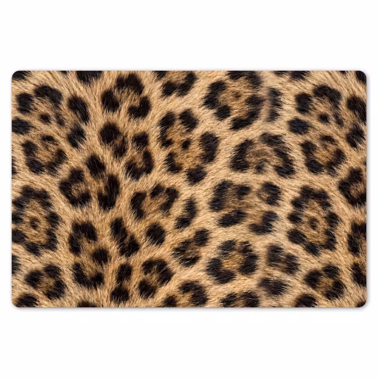 Placemat - 6 stuks - Luipaard - Vacht - Klassiek - Bruin — 7