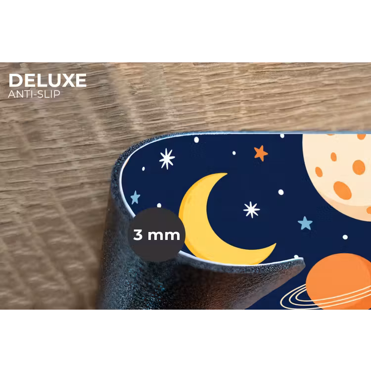 Placemat - 6 stuks - Ruimte - Planeten - Kleurrijk — 4