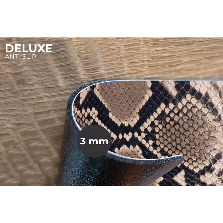 Placemat - 6 stuks - Slangenprint - Python - Bruin — 4