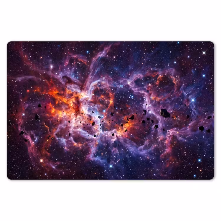 Placemat - 6 stuks - Space - Stars - Abstract - Colorful — 7