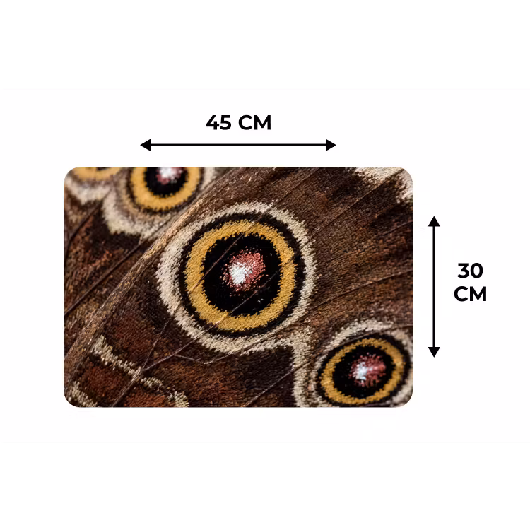 Placemat - 6 stuks - Vlinder - Vleugel - Abstract — 3