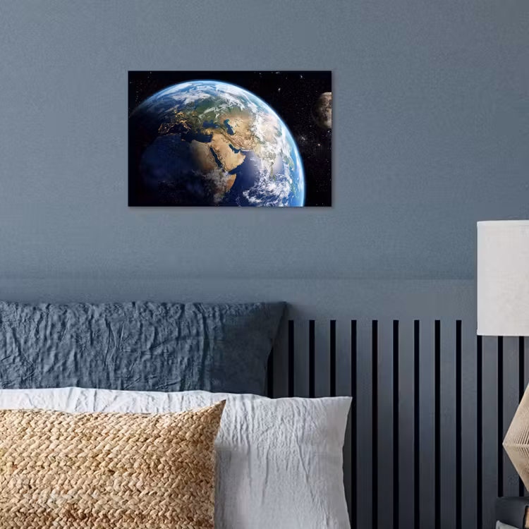 Poster - Aarde - Ruimte - Blauw - Groen — 3