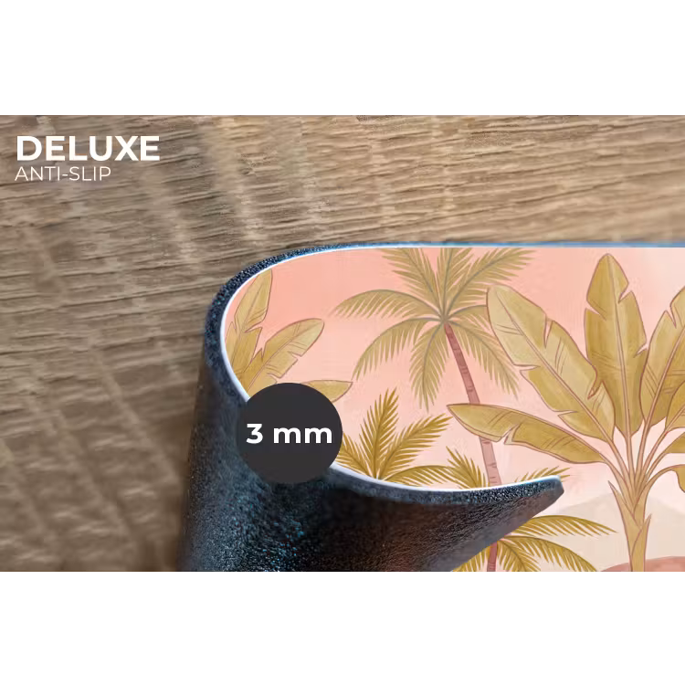 Placemat - 6 stuks - Illustratie - Palmbomen - Kleurrijk — 4